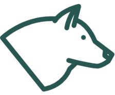 Wolf-Assisted Icon
