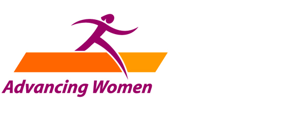 Advancing women logo