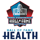 pro football hall of fame health logo